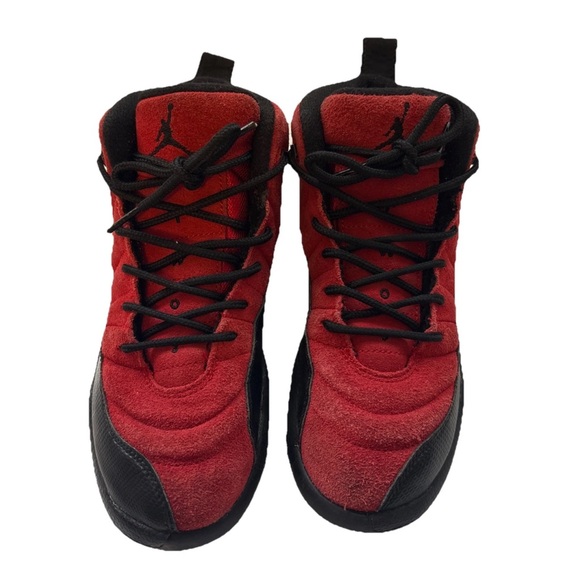 Nike Air Jordan 12 Retro - Kids Size 2.5Y - 'Reverse Flu Game' Sneakers NO BOX - Picture 14 of 16